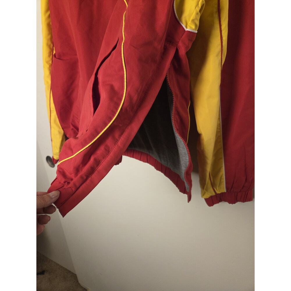 Iowa State Cyclones NCAA Authentic V-Neck Pullover Windbreaker Jacket XXL - Picture 7 of 10